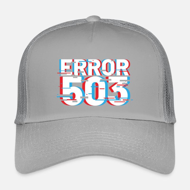 Fehler 503 Glitch Kinder Trucker-Cap