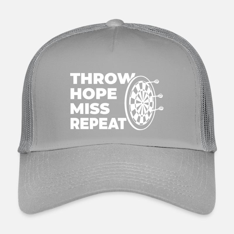 lancer, espérer, manquer, répéter Casquette trucker enfant