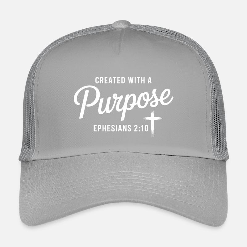 Emblème de la Croix de Foi Intentionnelle Casquette trucker enfant