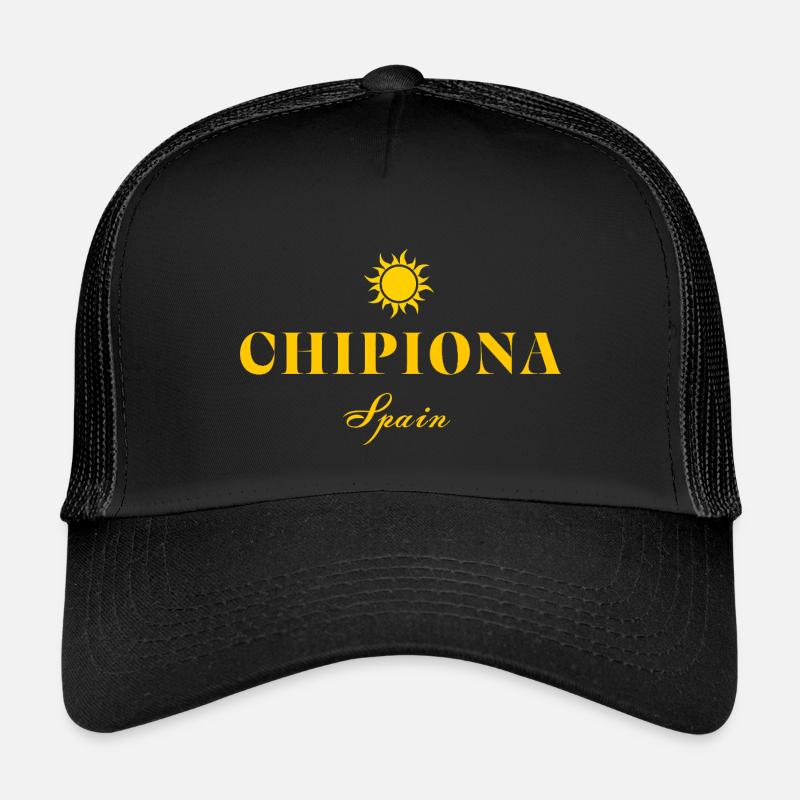 Chipiona Spain Sun Emblem Kids’ Trucker Cap