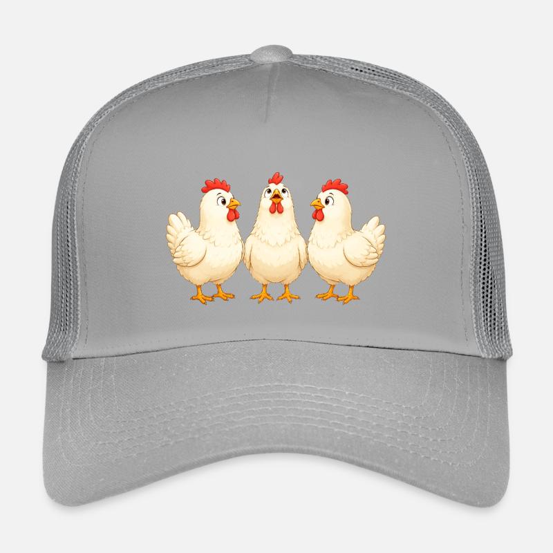 Hühner Kinder Trucker-Cap