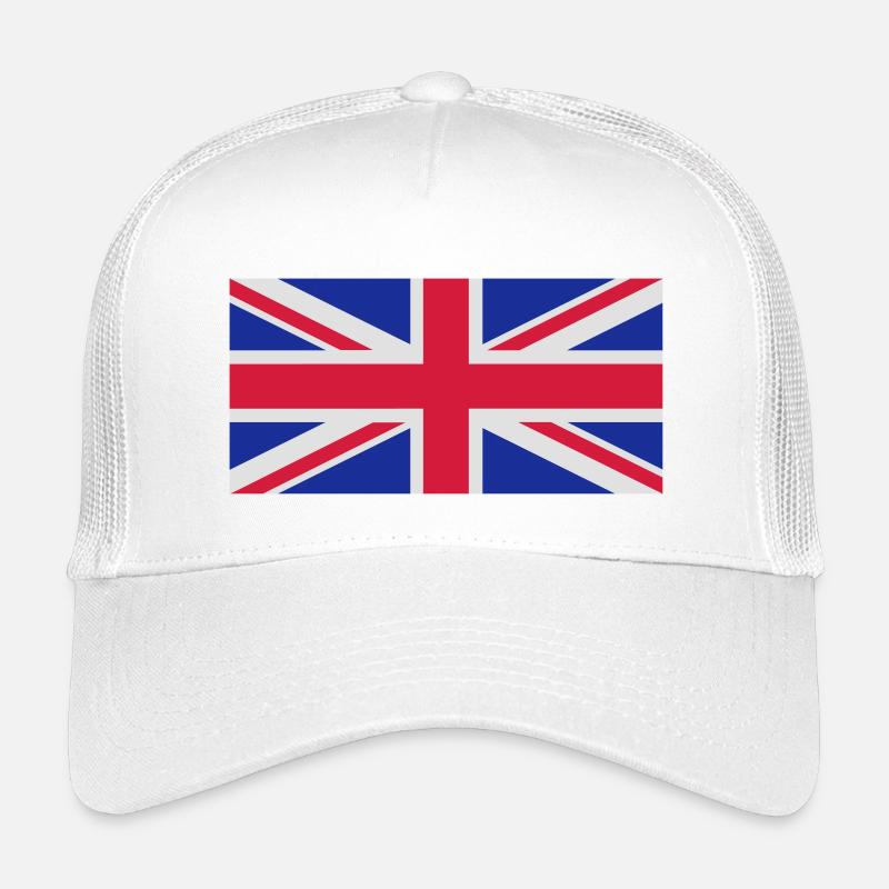 British flag - Kids’ Trucker Cap - white