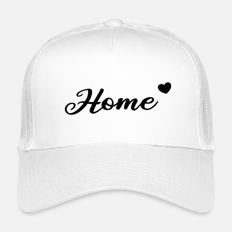 Home Herzchen Schriftzug Kinder Trucker-Cap