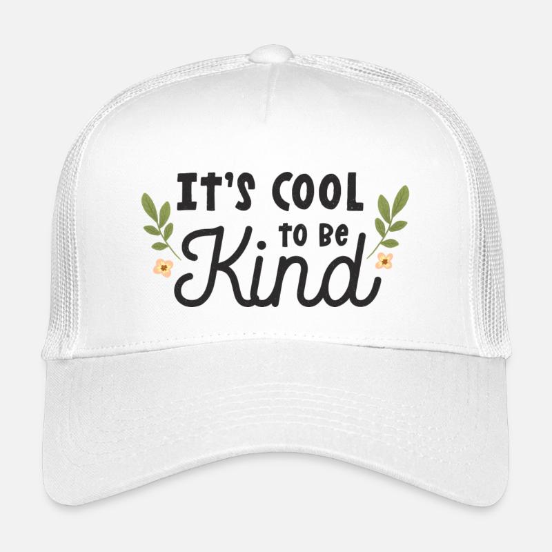 Es ist cool, freundlich zu sein Kinder Trucker-Cap