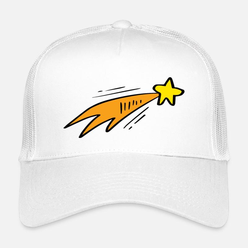 Fusée néon Star Trail Casquette trucker enfant