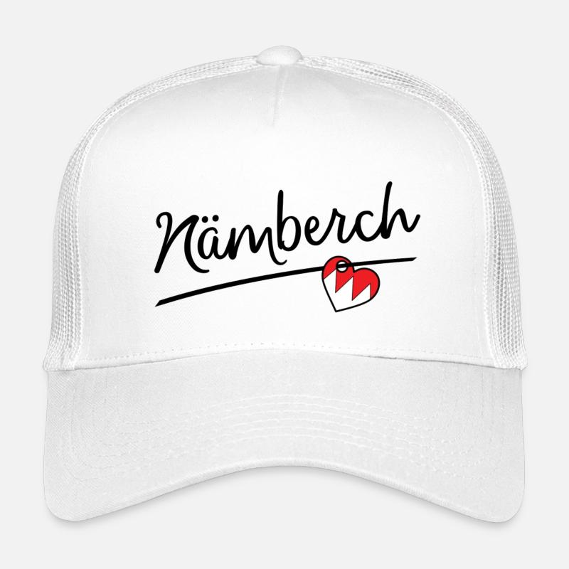 Nämberch - Kids’ Trucker Cap - white