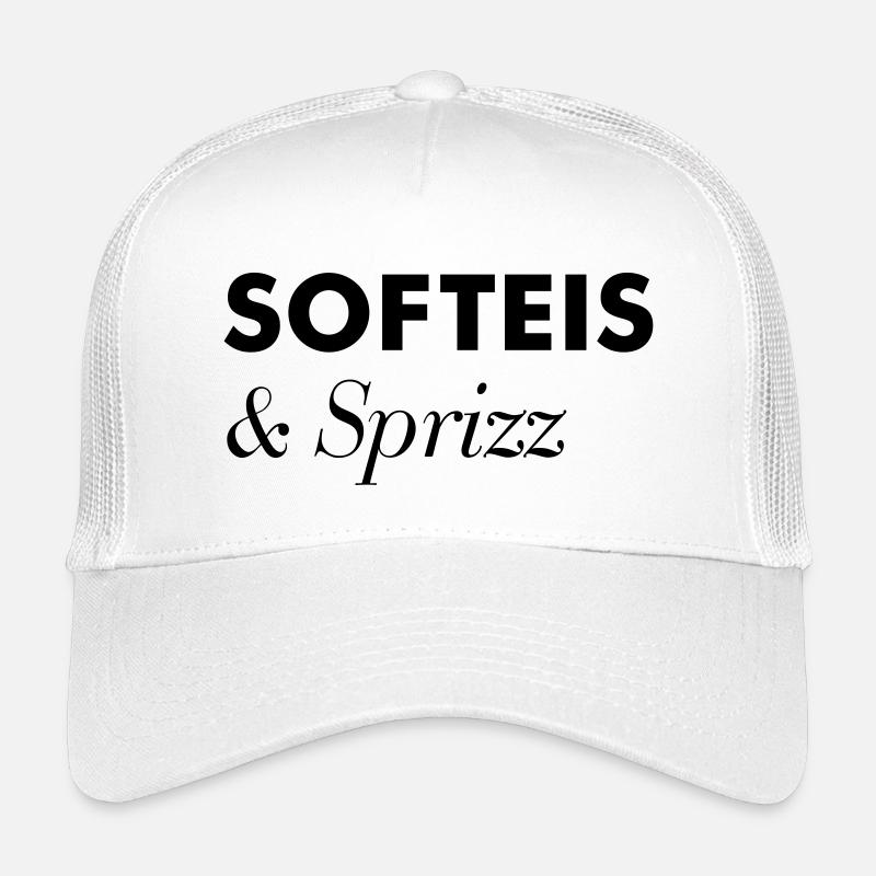 Softeis Sprizz Sommer Urlaub Kinder Trucker-Cap