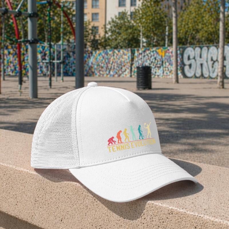 Tennis Evolution Evolution Conception graphique Casquette trucker enfant