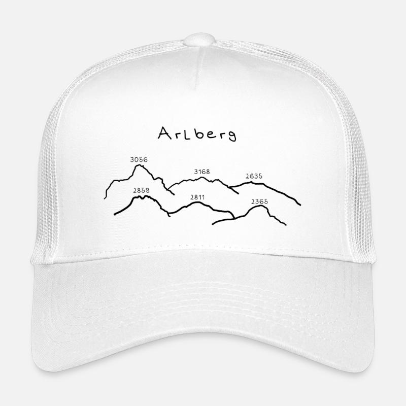 Arlberg - Mountains with altitude Kids’ Trucker Cap