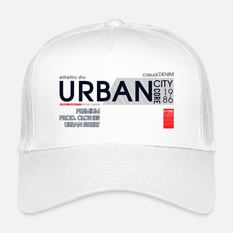 Horizon urbain en denim Casquette trucker enfant