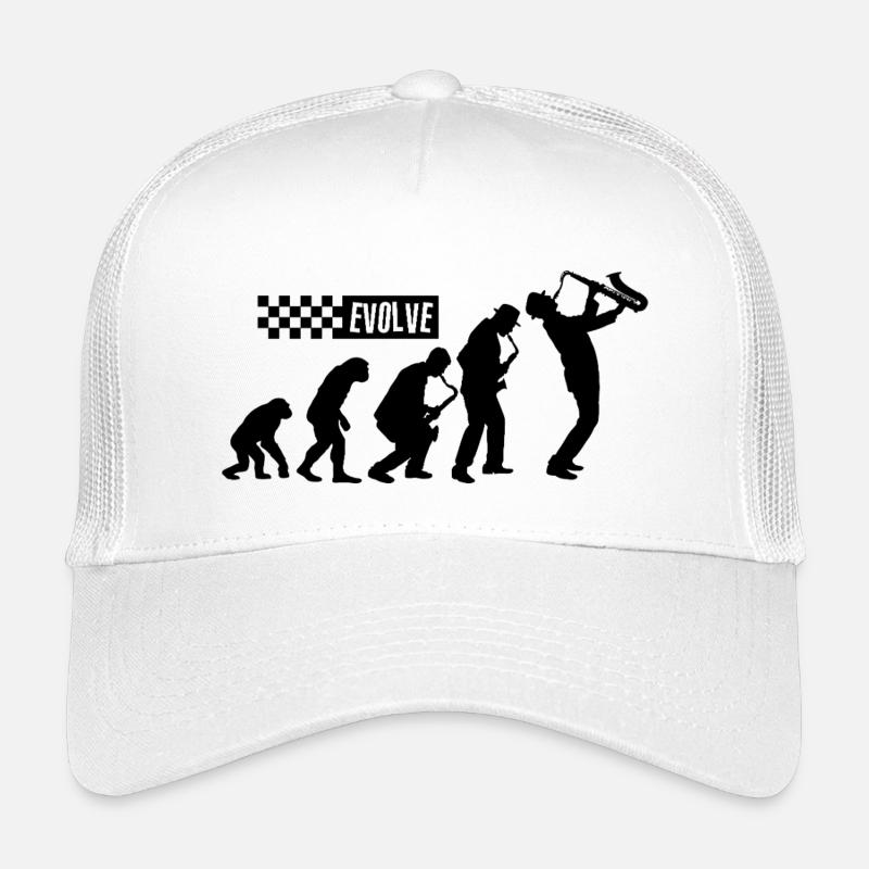 Évolution du ska – British 2 Tone Music Design Casquette trucker enfant
