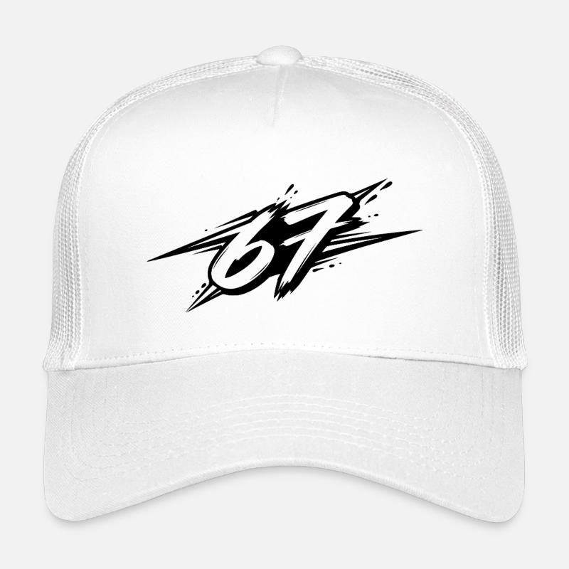 67 / Six Seven - Kinder Trucker-Cap - Weiß