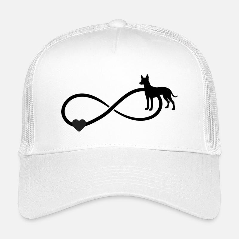 Xoloitzcuintle Infinity - Kids’ Trucker Cap - white
