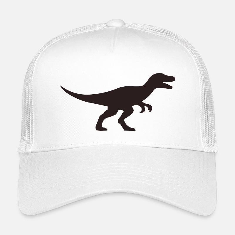 Dino Silhouette Abenteurer Kinder Trucker-Cap