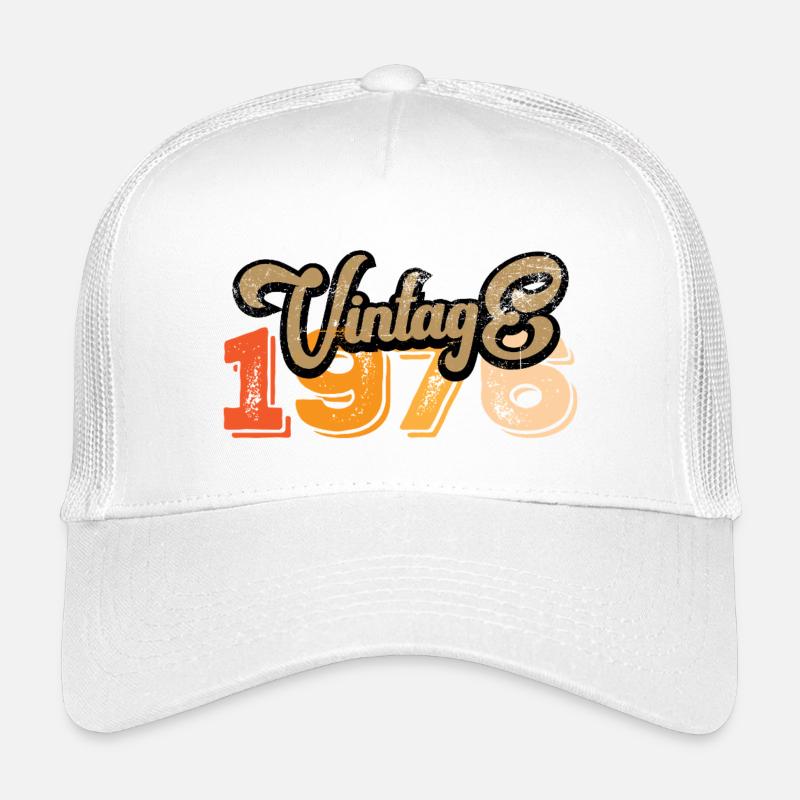 Vintage 1976 Kinder Trucker-Cap