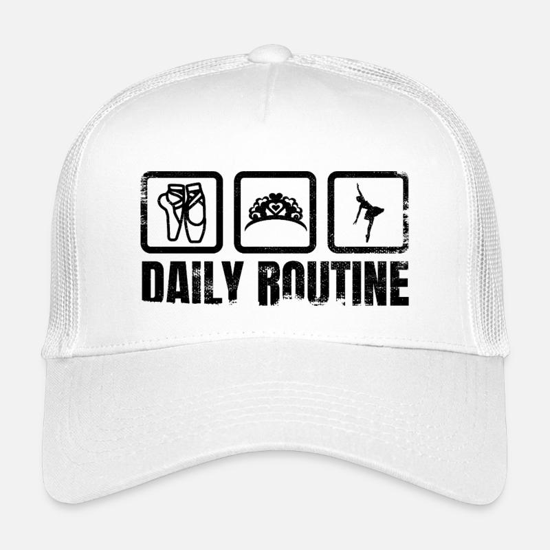 Routine quotidienne du danseur de ballet Casquette trucker enfant