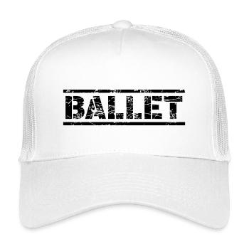 Ballet - Kids’ Trucker Cap - white - Front