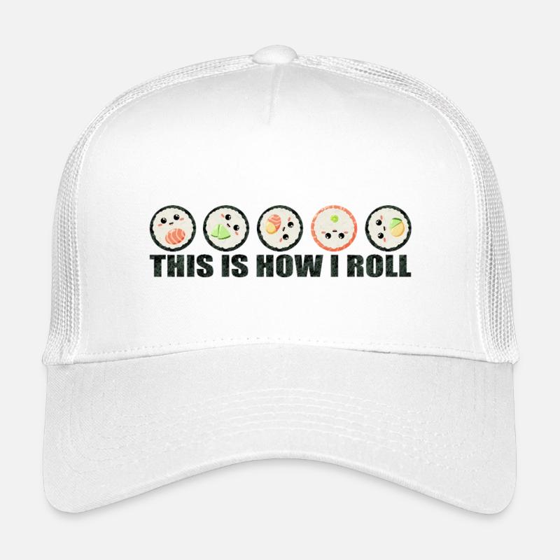 Sushi Spruch lustig - This is how I roll Kinder Trucker-Cap