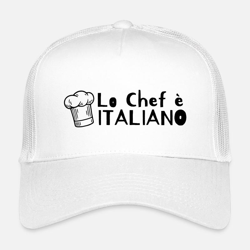 Lo chef è Italiano - Kids’ Trucker Cap - white