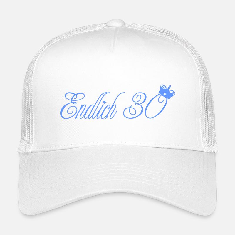 endlich_30 - Kids’ Trucker Cap - white