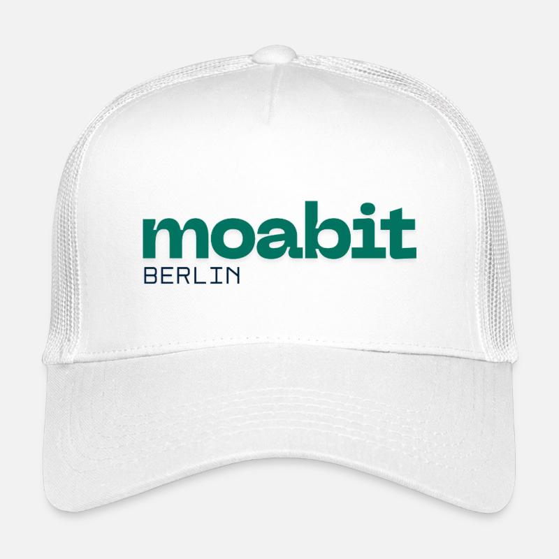 Moabit Berlin Beau design simple - Casquette trucker enfant - blanc