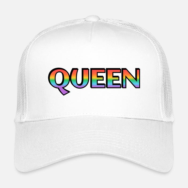 KÖNIGIN REGENBOGEN Kinder Trucker-Cap