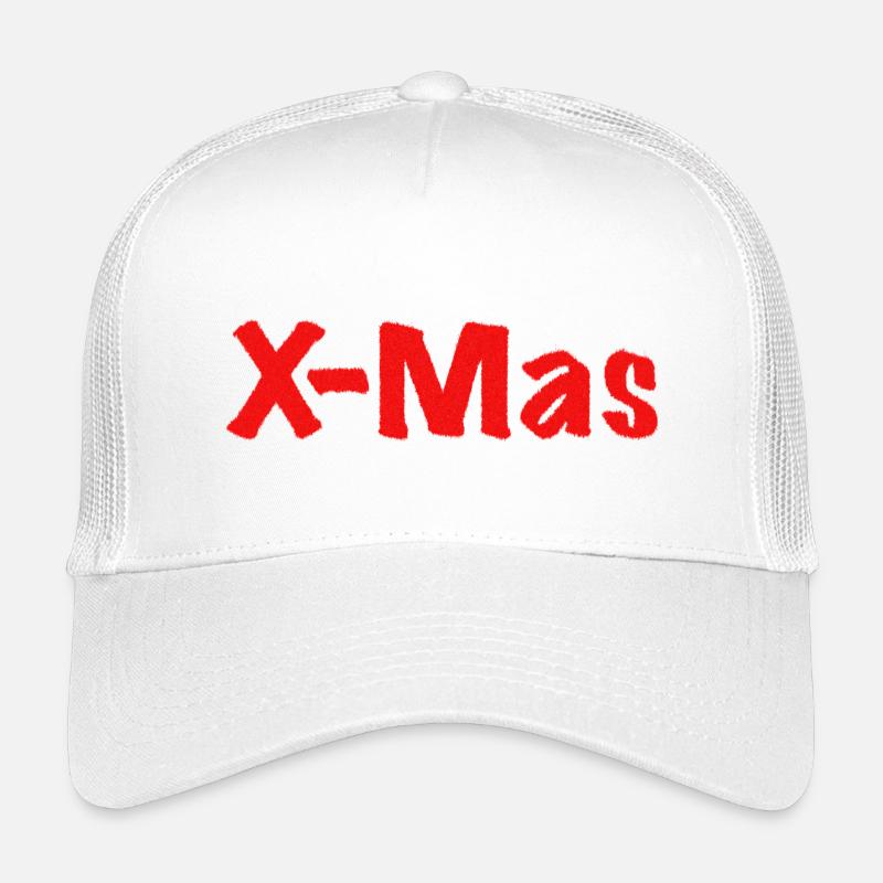 X-Mas - Kinder Trucker-Cap - Weiß