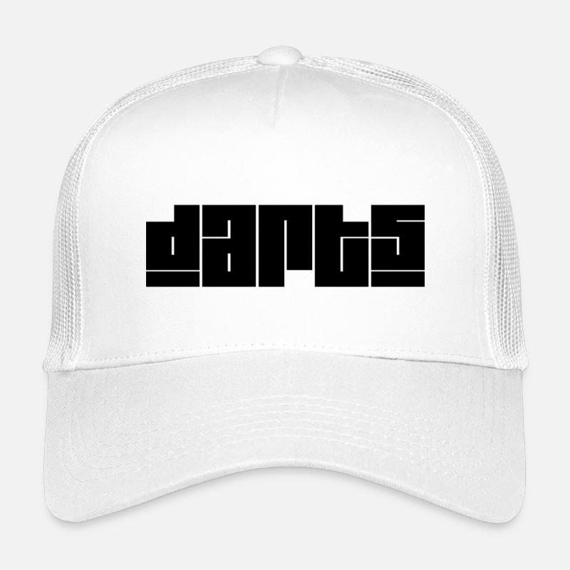 Dart,Darts - Kinder Trucker-Cap - Weiß