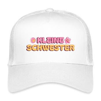 Petite sœur Partenaire frère et sœur Partenaire d’apparence - Casquette trucker enfant - blanc - Devant