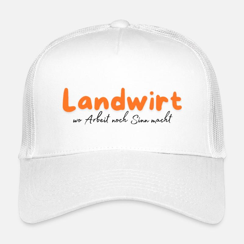 Motif du fermier – où le travail a encore du sens Casquette trucker enfant