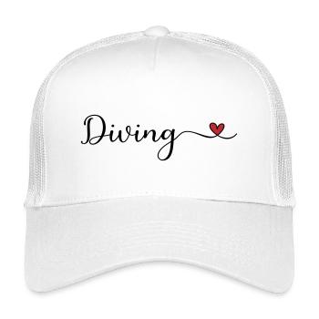 Dive - Kids’ Trucker Cap - white - Front