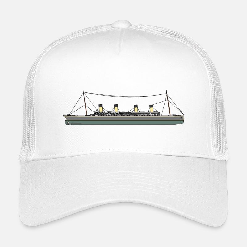 Titanic Schiff Kinder Trucker-Cap