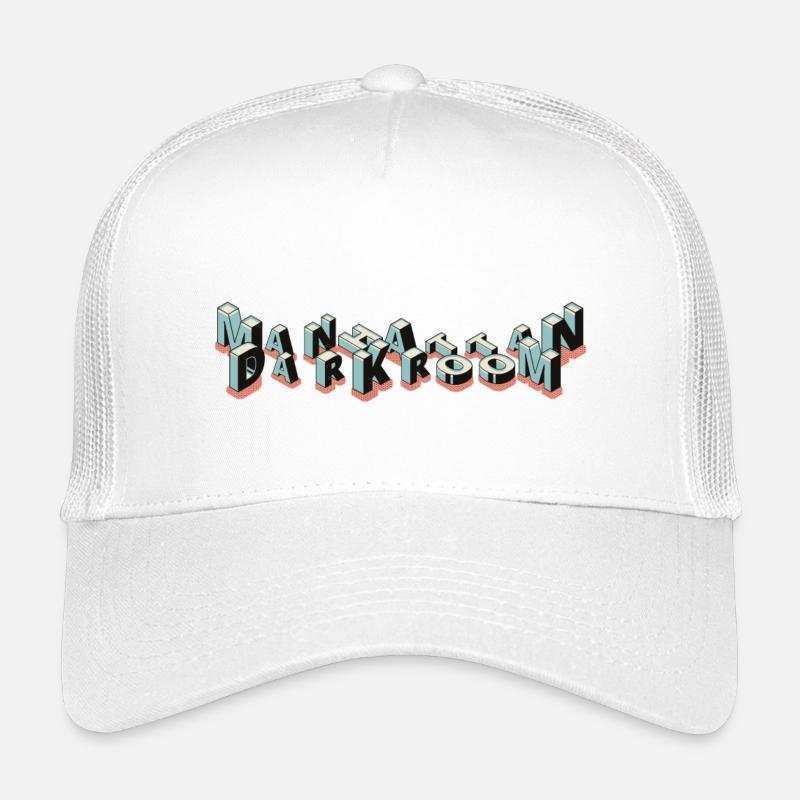 Manhattan Dunkelkammer - Kinder Trucker-Cap - Weiß