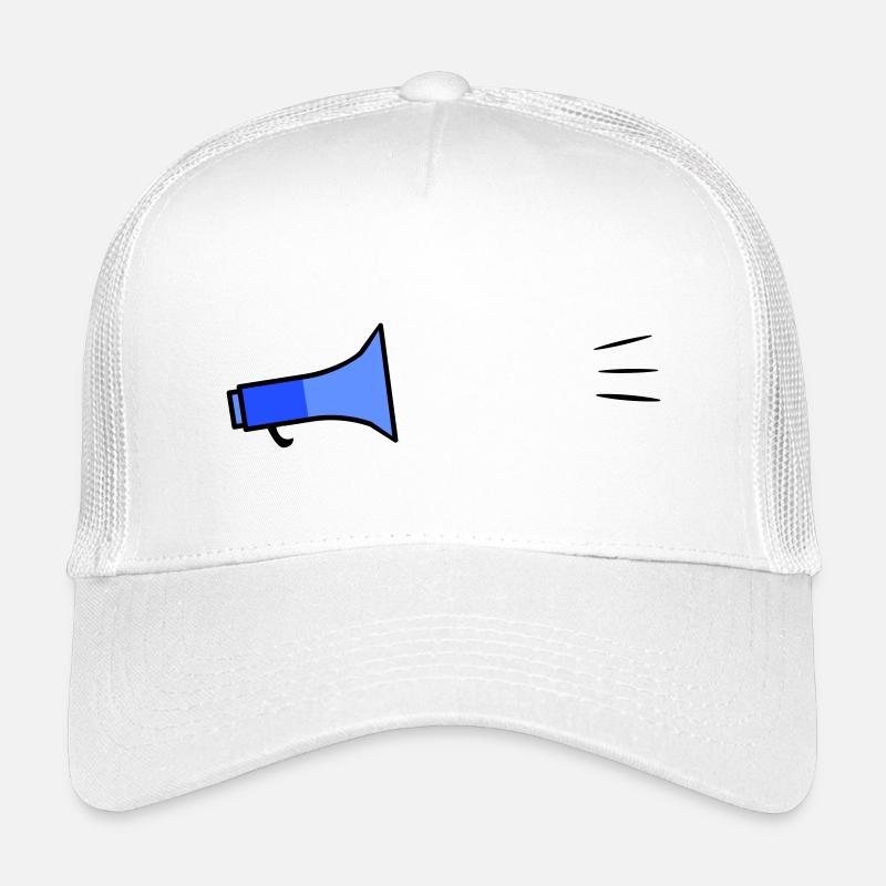 Modèle de texte Megafon Casquette trucker enfant