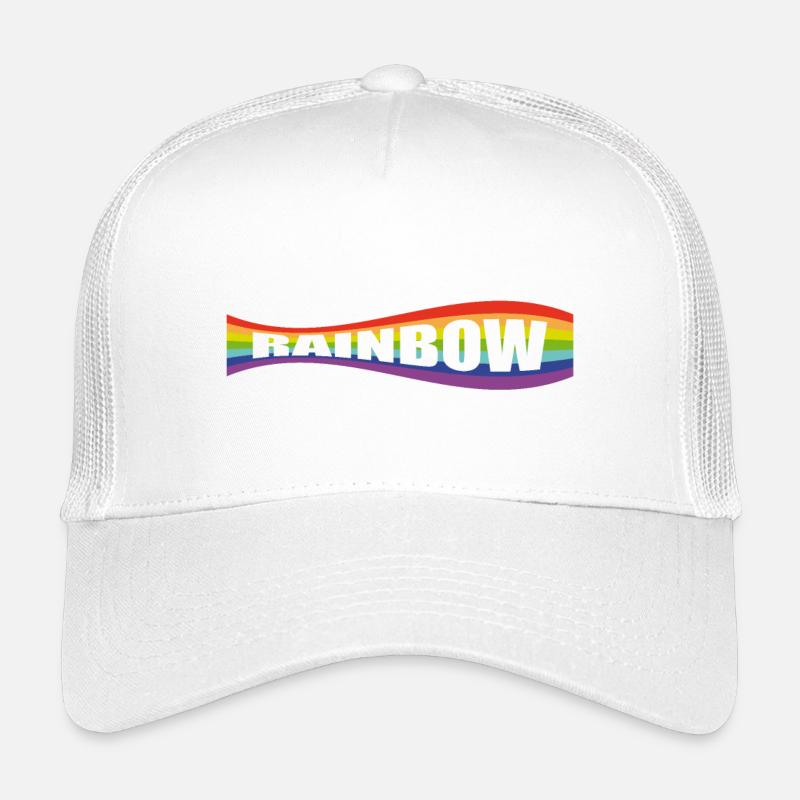 Rainbow flag variation Kinder Trucker-Cap