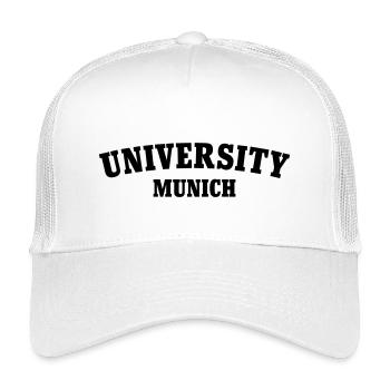 Universität München - Kinder Trucker-Cap - Weiß - Vorne