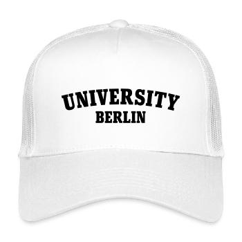 University Berlin - Kids’ Trucker Cap - white - Front