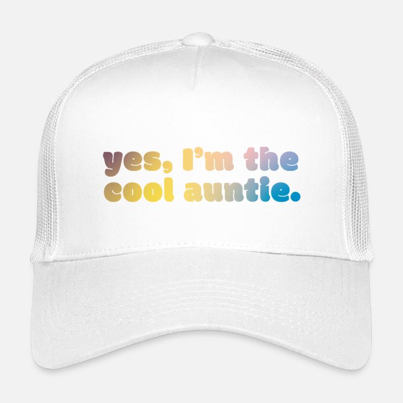 Cool Auntie Statement Kids’ Trucker Cap