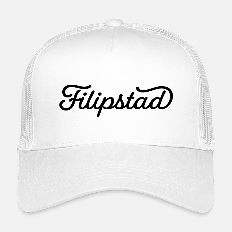 Filipstad schwarz - Kinder Trucker-Cap - Weiß