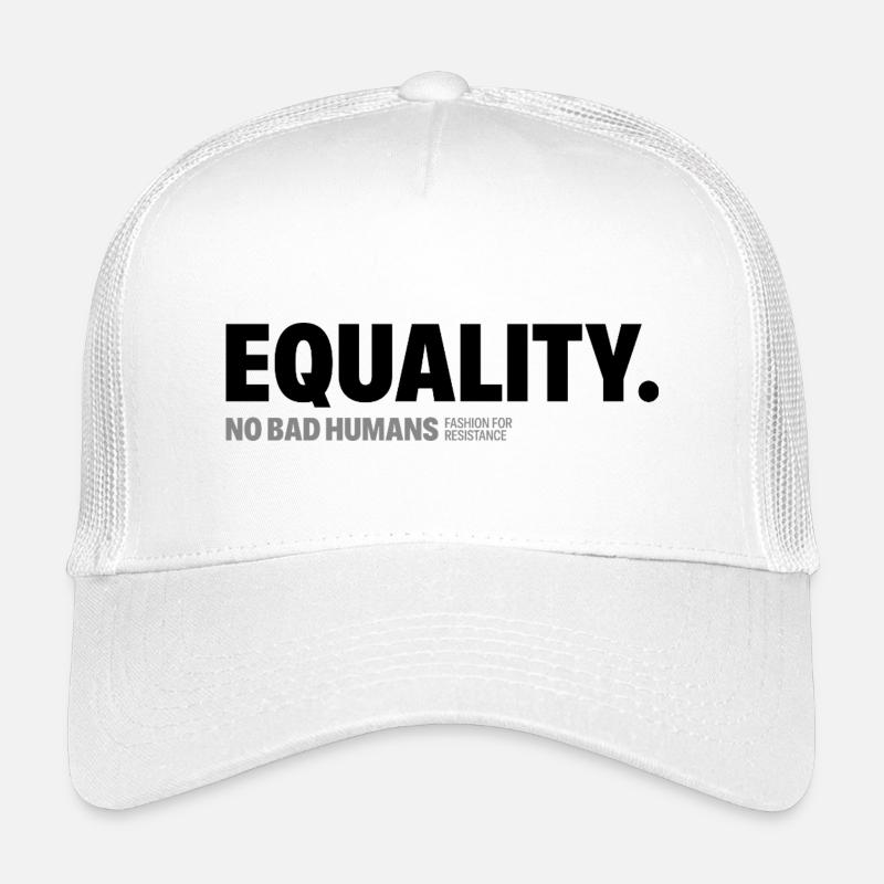 Equality - Kinder Trucker-Cap - Weiß