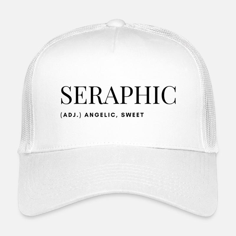 Seraphisch - Kinder Trucker-Cap - Weiß