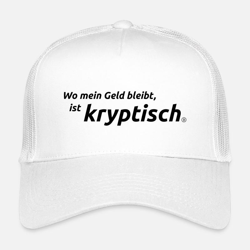 crypto Casquette trucker enfant