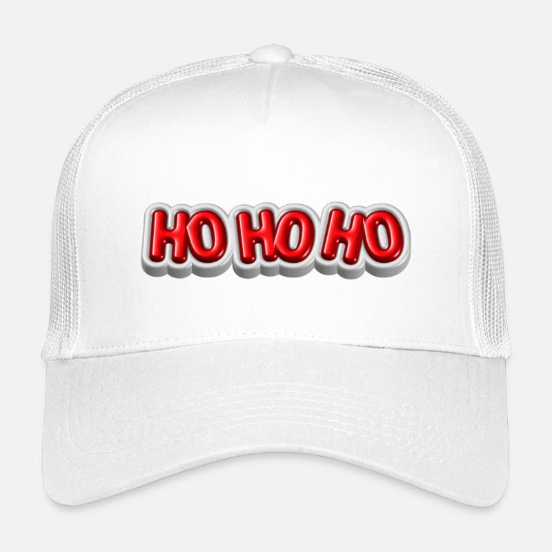 Ho Ho Ho – Conception 3D de Noël festive Casquette trucker enfant