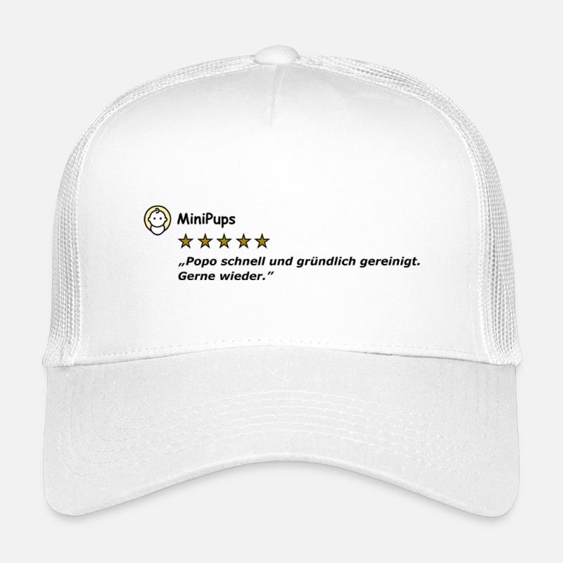 MiniPups - Kinder Trucker-Cap - Weiß