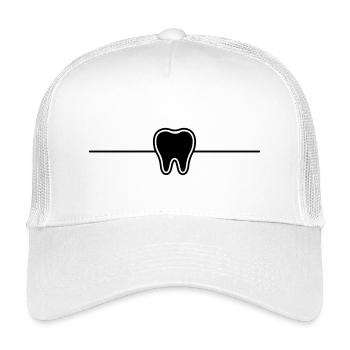 Élément symbole de dent - Casquette trucker enfant - blanc - Devant