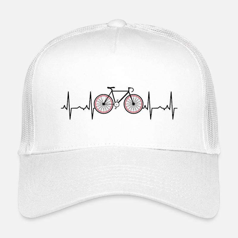 Roue du battement de cœur de bicyclette Casquette trucker enfant