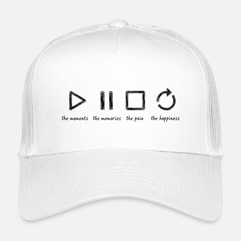 Mindfulness, Moments, Memories, Happiness Kids’ Trucker Cap