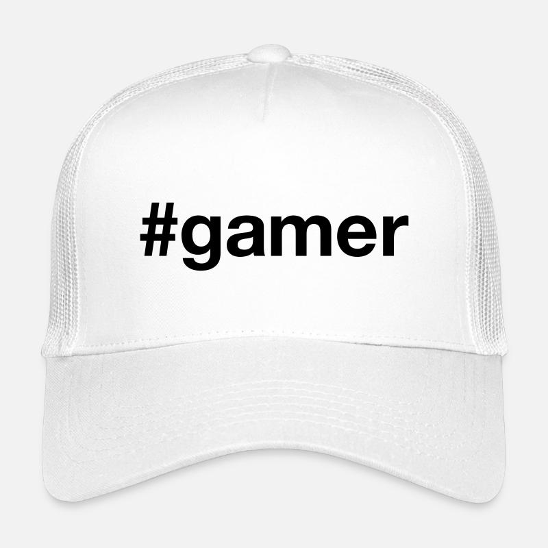 Hashtag du joueur de jeu Casquette trucker enfant
