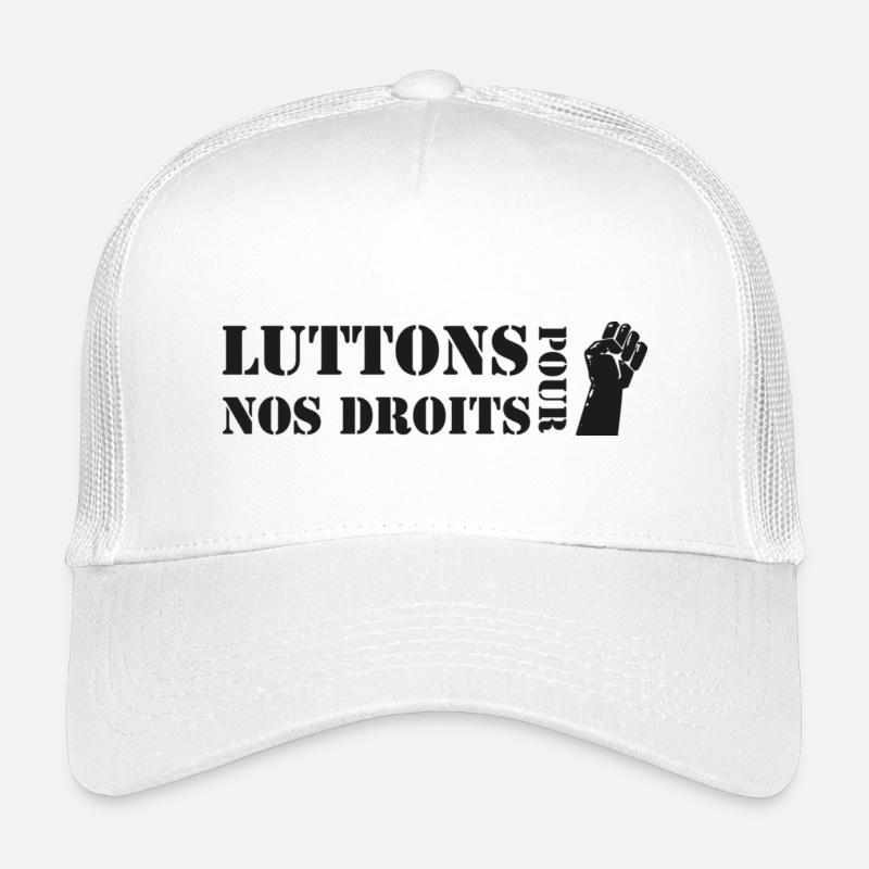 Luttons pour nos Droits ! Casquette trucker enfant