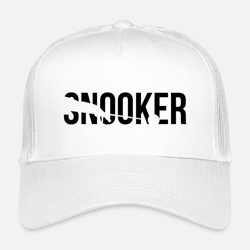 snooker - Kinder Trucker-Cap - Weiß